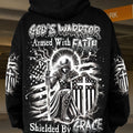 God's Warrior Women's All Over Print Shirt - Yhdu1902253