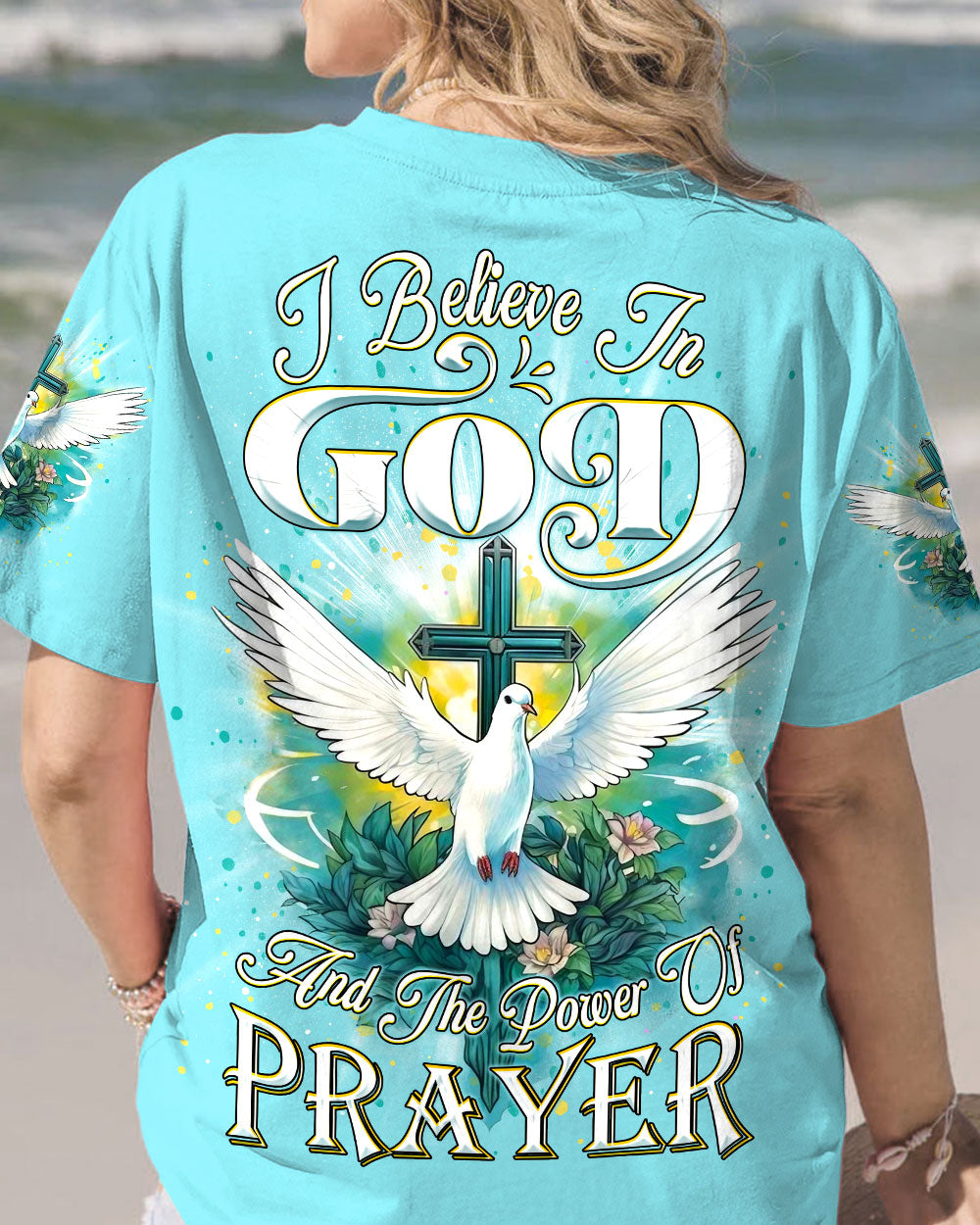 I Believe In God Women's All Over Print Shirt - Yhdu1607244