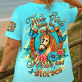Runs On Jesus And Horses Women's All Over Print Shirt - Yhdu0306252
