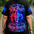 Jesus Dropped The Charges Lion Women's All Over Print Shirt - Yhdu0707253