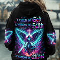 A Child Of God A Woman Of Faith Women's All Over Print Shirt - Yhdu3010241