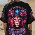 Jesus Dropped The Charges Lion Women's All Over Print Shirt - Yhdu2905254