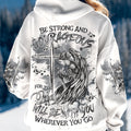 Be Strong And Courageous Women's All Over Print Shirt - Yhdu3009243
