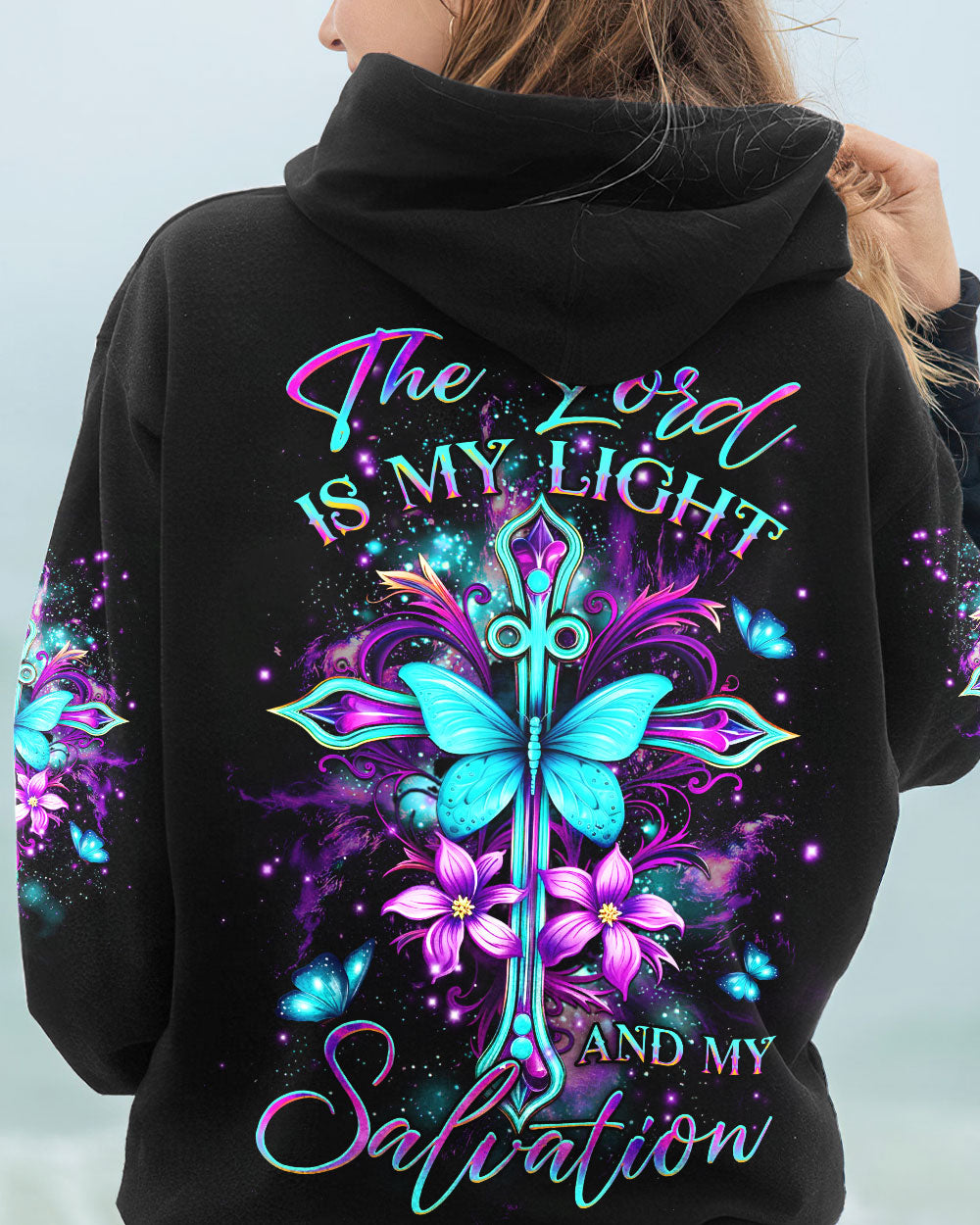 The Lord Is My Light And My Salvation Women's All Over Print Shirt - Yhdu1810232