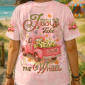 Jesus Take The Wheel Women's All Over Print Shirt - Yhdu2406253