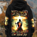 With God As My Strength Women's All Over Print Shirt - Yhdu1302253