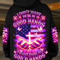 I Want To Be In God's Hands Women's All Over Print Shirt - Yhdu1012242