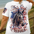 Runs On Jesus And Horses Women's All Over Print Shirt - Yhdu0107253