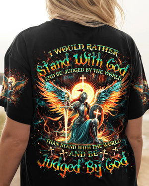 I Would Rather Stand With God Women's All Over Print Shirt - Yhdu2305242
