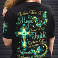 Where There Is Hope There Is Faith Women's All Over Print Shirt - Yhdu1207233