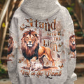 Stand With The Lion Rest In The Lamb Women's All Over Print Shirt - Yhdu0403253