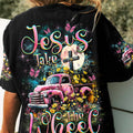 Jesus Take The Wheel Women's All Over Print Shirt - Tlnz1803244