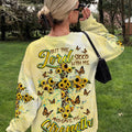 But The Lord Stood With Me Cross Leopard Women's All Over Print Shirt - Tlnz1808231