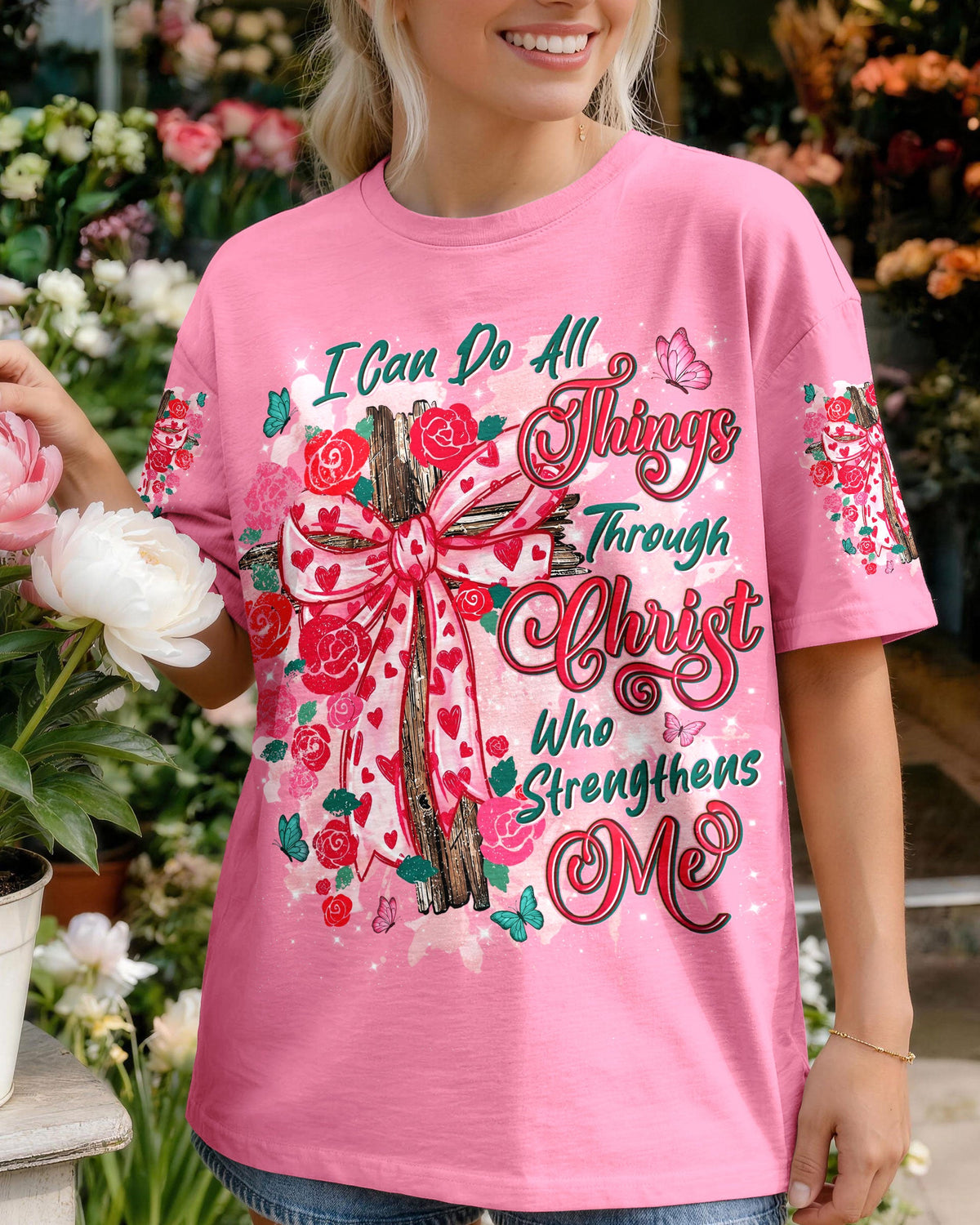 I Can Do All Things Women's All Over Print Shirt - Tyln1307261