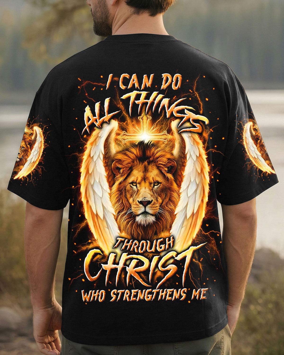 I Can Do All Things Men's All Over Print Shirt - Yhln0201262