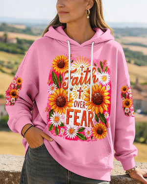 Faith Over Fear Women's All Over Print Shirt - Tyln1707262