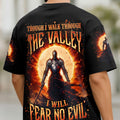 I Will Fear No Evil Warrior Men's All Over Print Shirt - Yhln1002261