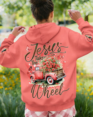 Jesus Take The Wheel Women's All Over Print Shirt - Tyqy2612252