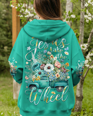 Jesus Take The Wheel Women's All Over Print Shirt - Tyqy1712252