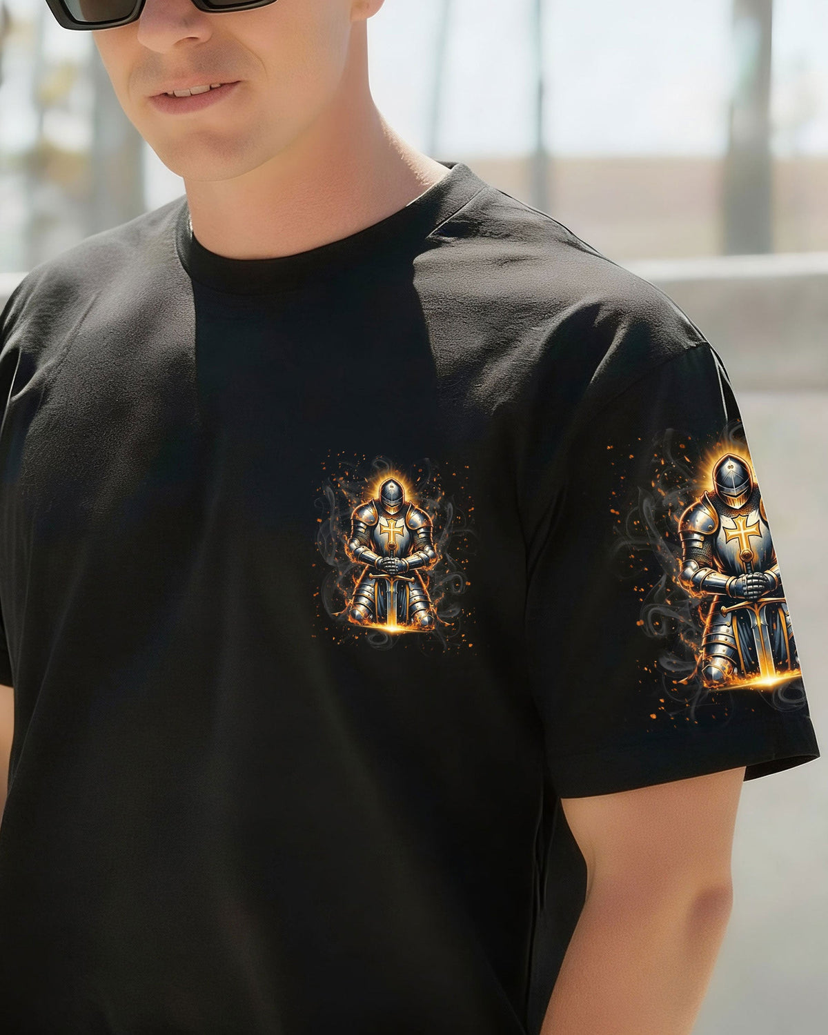 A Warrior Of Christ Men's All Over Print Shirt - Yhln1812253