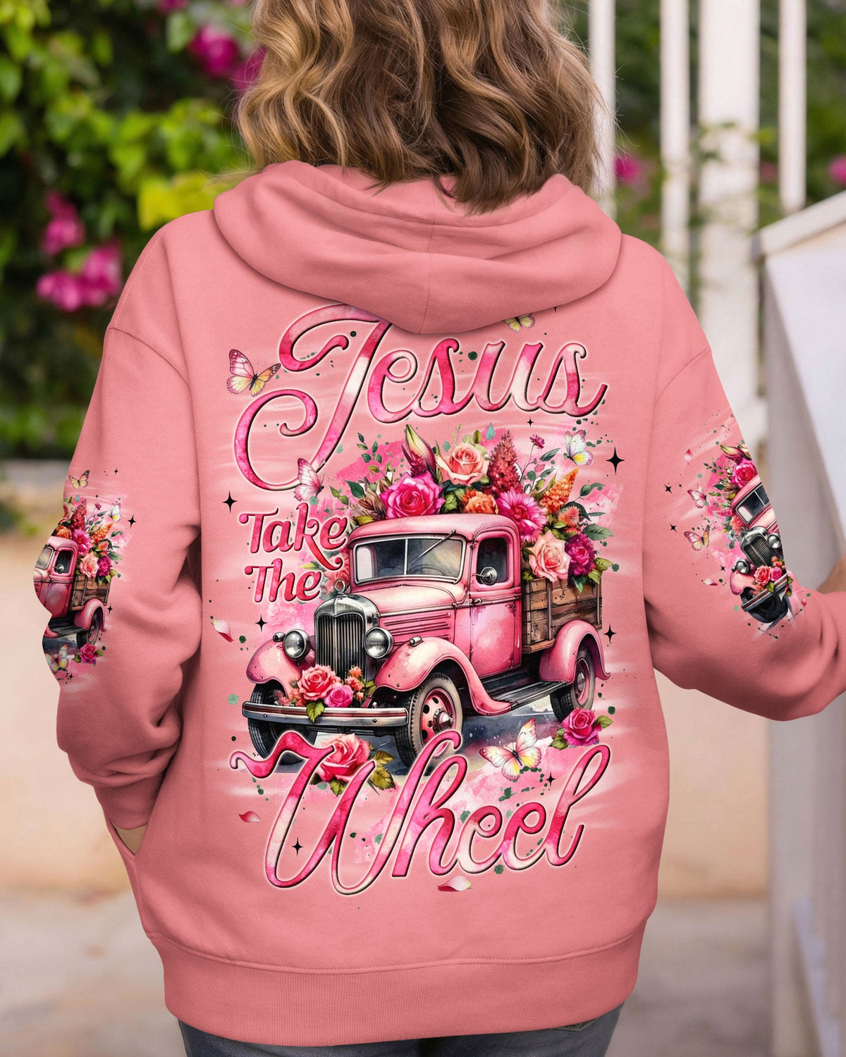Jesus Take The Wheel Women's All Over Print Shirt - Tyqy2003261