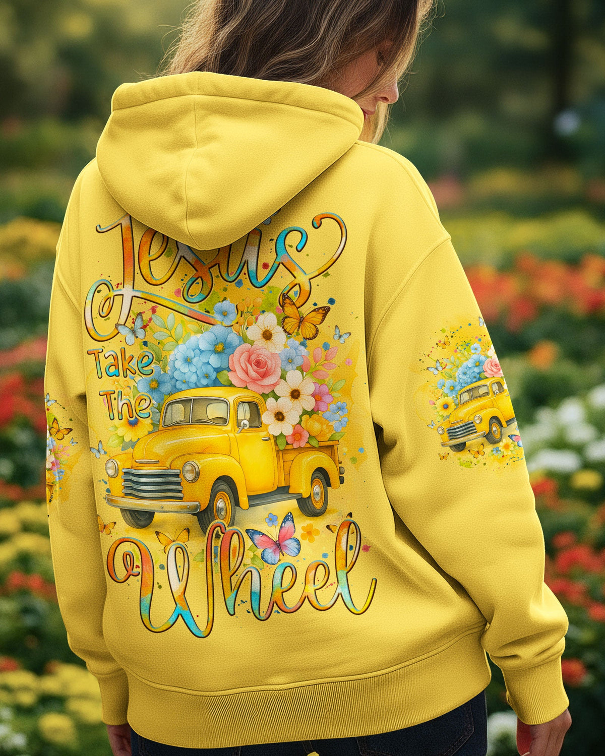 Jesus Take The Wheel Women's All Over Print Shirt - Tyqy2310251