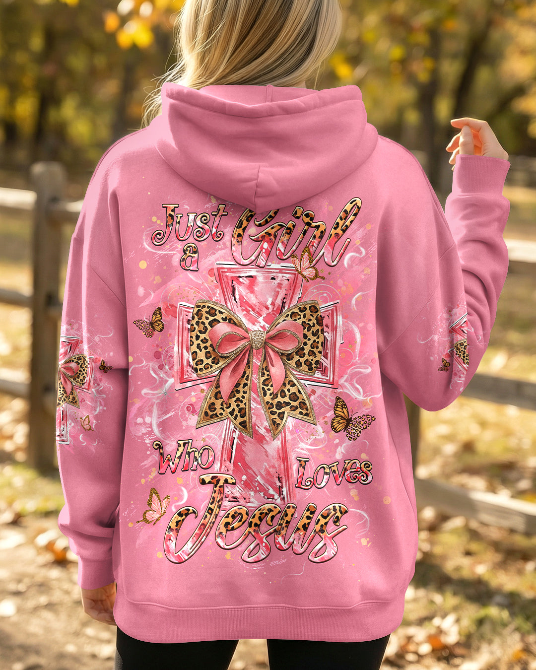Just A Girl Who Loves Jesus Women's All Over Print Shirt - Yhhg0701262