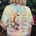 God Says You Are Sunflower Women's All Over Print Shirt - Tlnz0803242