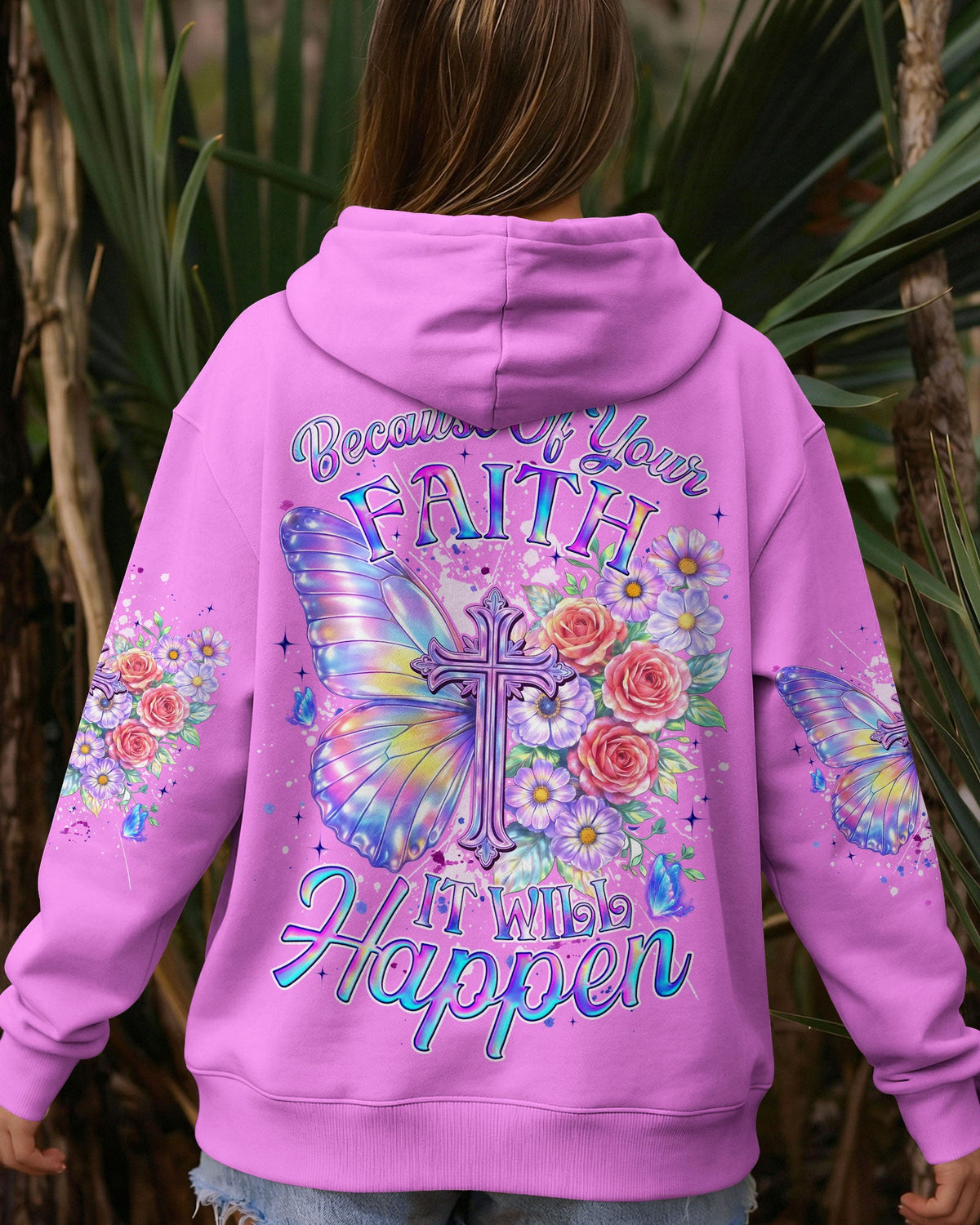 Because Of Your Faith It Will Happen Women's All Over Print Shirt - Tyqy3101261