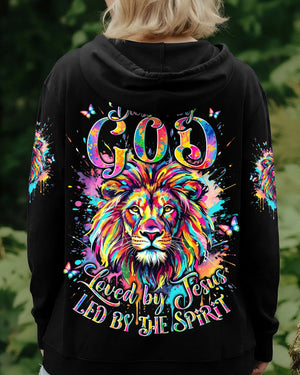 Blessed By God Lion Women's All Over Print Shirt - Tyln0907261