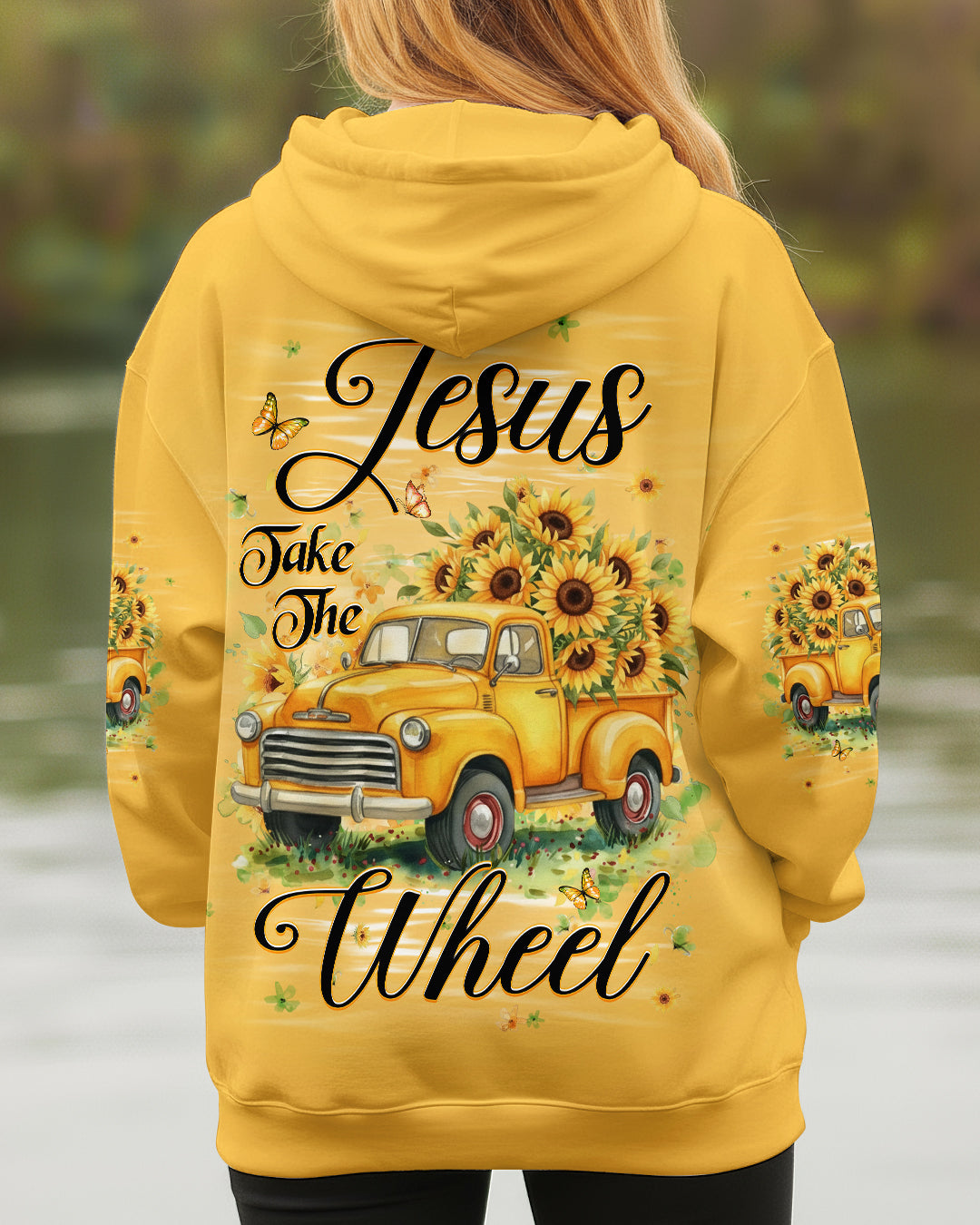 Jesus Take The Wheel Women's All Over Print Shirt - Yhhg0912253