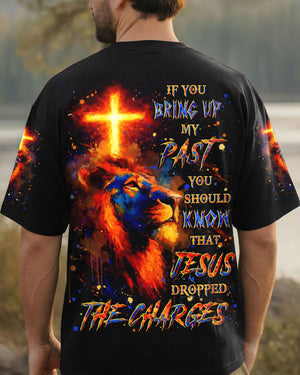 Jesus Dropped The Charges Lion Men's All Over Print Shirt - Yhln110262