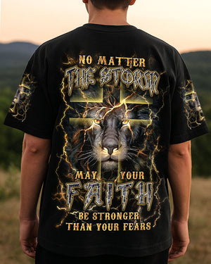 No Matter The Storm Men's All Over Print Shirt - Yhln1209253