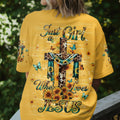 Just A Girl Who Loves Jesus Women's All Over Print Shirt - Yhhg2612251