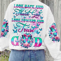 Look Back And Thank God Butterfly Women's All Over Print Shirt - Tlnz3101244