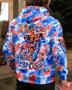 Stand For The Flag Kneel For The Cross Men's All Over Print Shirt  - Tlhg0306263