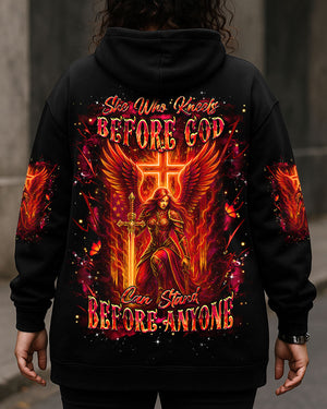 She Who Kneels Before God Women's All Over Print Shirt - Yhhg3107253