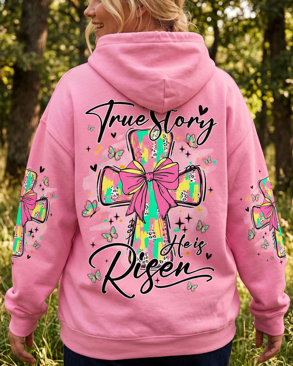 True Story He Has Risen Women's All Over  Print Shirt - Tyqy2307261