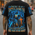 Keep Your Eyes Open And Your Sword Sharp Men's All Over Print Shirt - Yhln1007253
