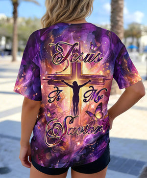 Jesus Is My Savior Women's All Over Print Shirt - Tlhg1704264