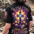 With God All Things Are Possible Women's All Over Print Shirt - Tlnz1107234