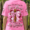 The Hem Of His Garment Breast Cancer Awareness Women's All Over Print Shirt - Tyln0707261