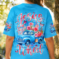 Jesus Take The Wheel Women's All Over Print Shirt - Tyqy2004261
