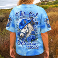 This Girl Runs On Jesus And Horses Women's All Over Print Shirt - Tlhg0307263
