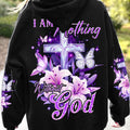 I Am Nothing Without God Women's All Over Print Shirt - Tyqy2410231