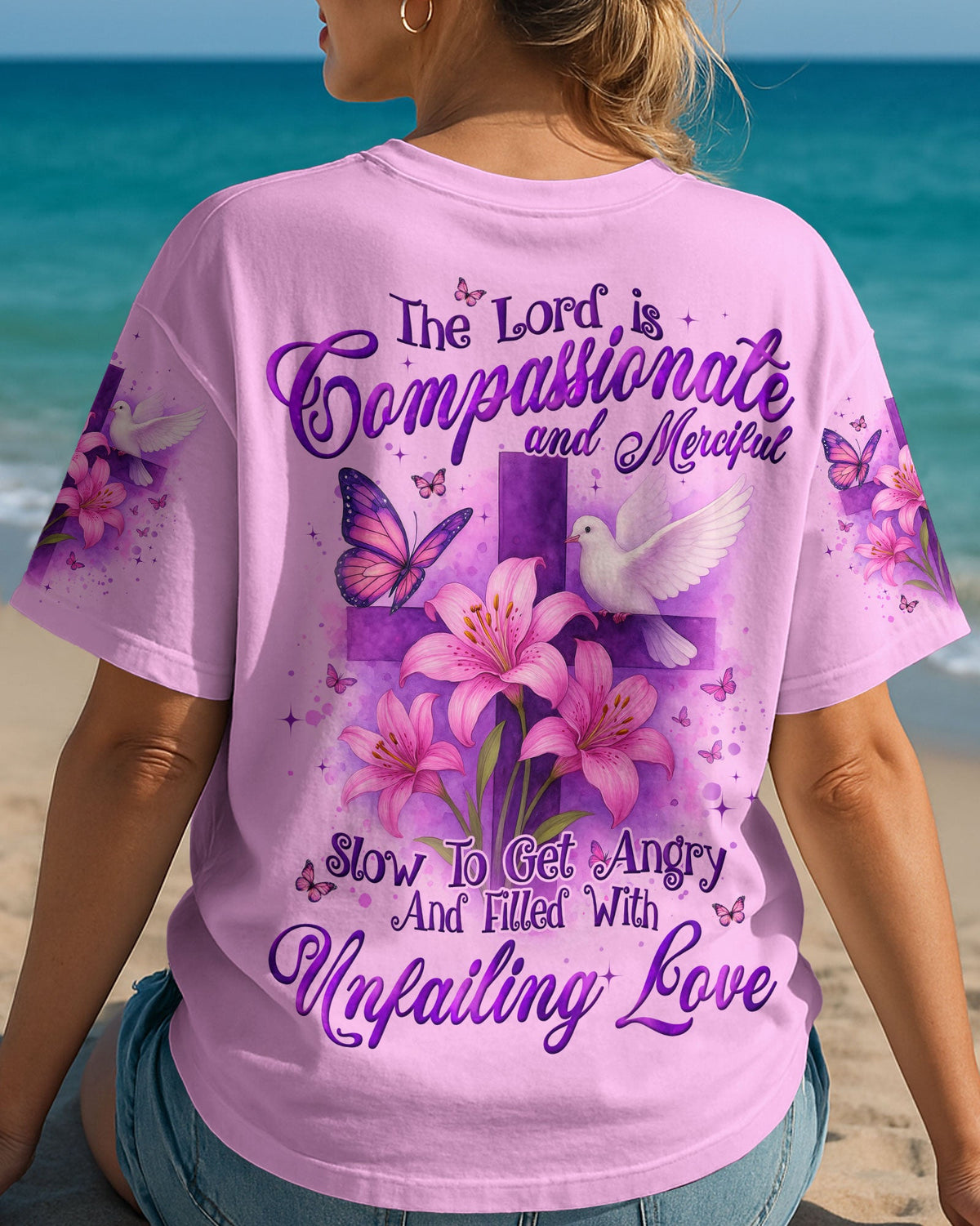 The Lord Is Compassionate And Merciful Women's All Over Print Shirt - Tyqy2304252