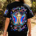 Blessed By God Loved By Jesus Butterfly Women's All Over Print Shirt - Yhhg1301262