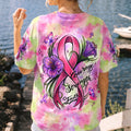Courage Strength Faith Breast Cancer Awareness Women's All Over Print  - Tlhg2407262