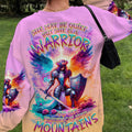 Prayers Can Move Mountains Warrior Wings Women's All Over Print Shirt - Tlnz1612233
