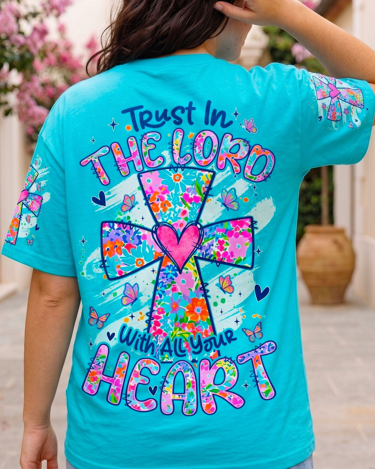 Trust In The Lord With All Your Heart Women's All Over Print Shirt - Tyqy1307261